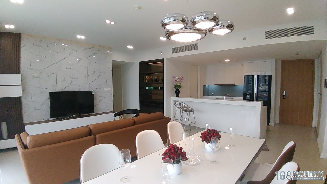 SPACIOUS SPACE & LUXURIOUS FURNISHED 4BR APARTMENT GATEWAY THAO DIEN FOR RENT