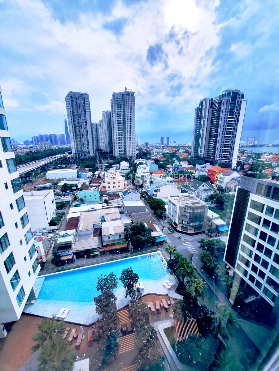 [Gateway Thao dien] 1-bedroom with river view for rent- River  And City View