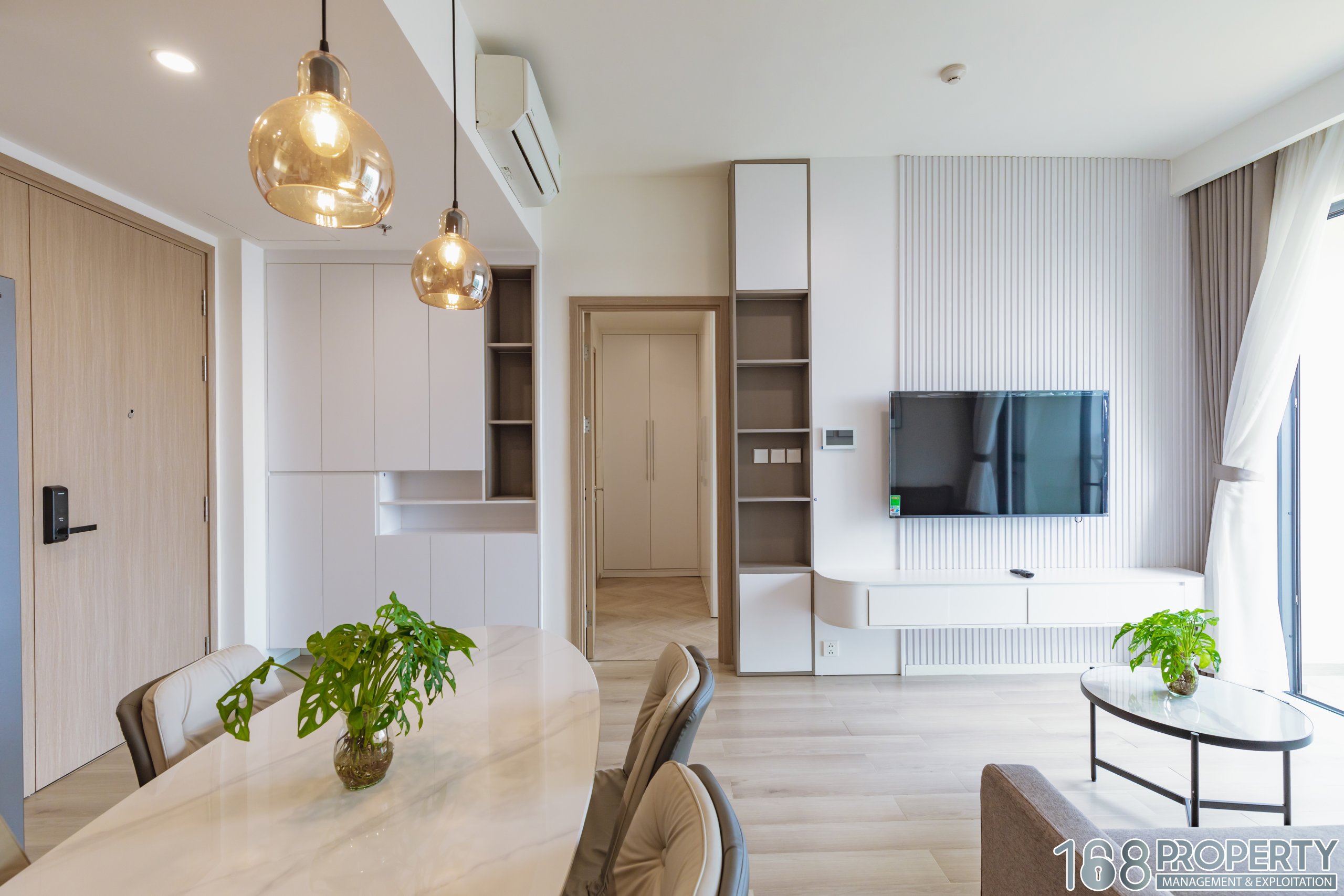 [MASTERI CENTRE POINT] – Cho Thuê Căn Hộ 2 Phòng Ngủ Giá thuê 14tr Bao Phí